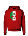 Skull Flag Mexico Dark Hoodie Sweatshirt-Hoodie-TooLoud-Red-Small-Davson Sales