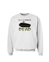 Sleep When Dead Coffin Sweatshirt-Sweatshirts-TooLoud-White-Small-Davson Sales