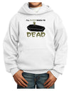 Sleep When Dead Coffin Youth Hoodie Pullover Sweatshirt-Youth Hoodie-TooLoud-White-XS-Davson Sales