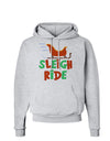 Sleigh Ride Color Hoodie Sweatshirt-Hoodie-TooLoud-AshGray-Small-Davson Sales