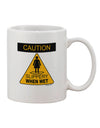 Slippery When Wet - Exquisite 11 oz Coffee Mug TooLoud-11 OZ Coffee Mug-TooLoud-White-Davson Sales