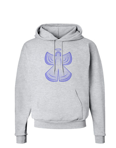 Snow Angel Design - Winter Hoodie Sweatshirt-Hoodie-TooLoud-AshGray-Small-Davson Sales