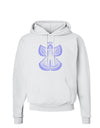 Snow Angel Design - Winter Hoodie Sweatshirt-Hoodie-TooLoud-White-Small-Davson Sales