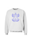 Snow Angel Design - Winter Sweatshirt-Sweatshirts-TooLoud-White-Small-Davson Sales