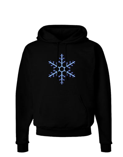 Snowflake Christmas Dark Hoodie Sweatshirt-Hoodie-TooLoud-Black-Small-Davson Sales