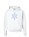 Snowflake Christmas Hoodie Sweatshirt-Hoodie-TooLoud-White-Small-Davson Sales