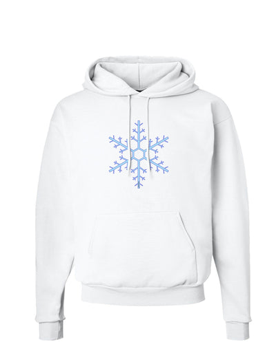 Snowflake Christmas Hoodie Sweatshirt-Hoodie-TooLoud-White-Small-Davson Sales