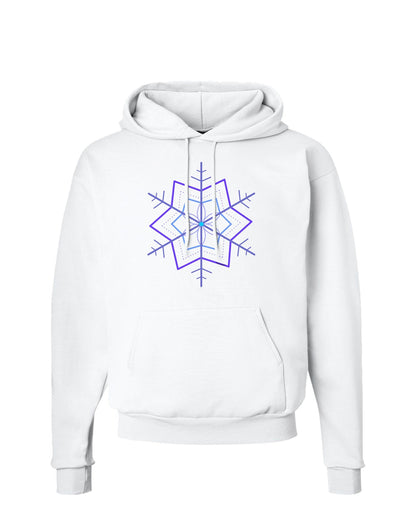 Snowflake Star Christmas Hoodie Sweatshirt-Hoodie-TooLoud-White-Small-Davson Sales