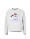 Snowman - Happy Holidays Sweatshirt-Sweatshirts-TooLoud-White-Small-Davson Sales