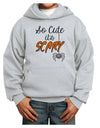 So Cute It's Scary Youth Hoodie Pullover Sweatshirt by TooLoud-Youth Hoodie-TooLoud-Ash-XS-Davson Sales