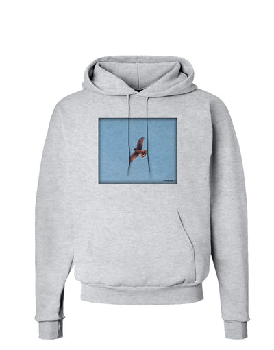 Soaring Peregrine Hoodie Sweatshirt-Hoodie-TooLoud-AshGray-Small-Davson Sales