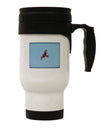 Soaring Peregrine Stainless Steel 14oz Travel Mug-Travel Mugs-TooLoud-White-Davson Sales