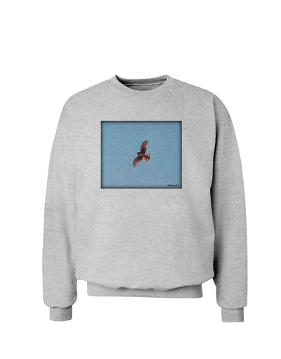 Soaring Peregrine Sweatshirt-Sweatshirts-TooLoud-AshGray-Small-Davson Sales