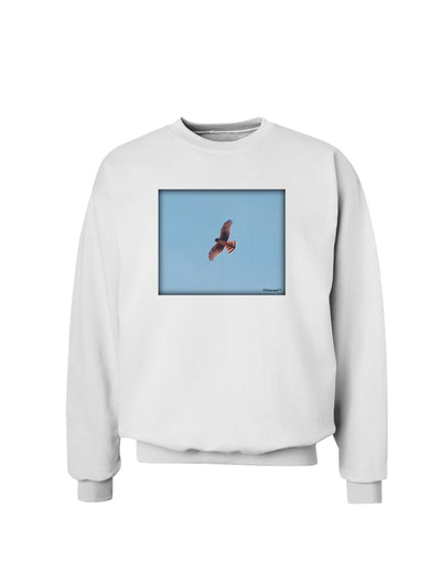 Soaring Peregrine Sweatshirt-Sweatshirts-TooLoud-White-Small-Davson Sales