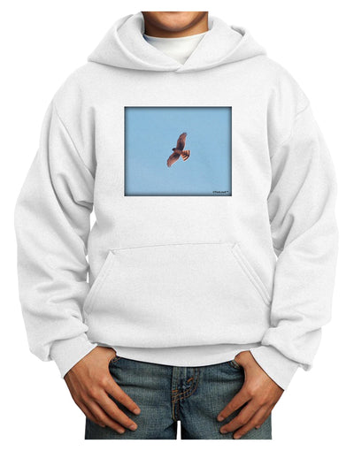 Soaring Peregrine Youth Hoodie Pullover Sweatshirt-Youth Hoodie-TooLoud-White-XS-Davson Sales