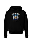 Soccer Ball Flag - Argentina Dark Hoodie Sweatshirt-Hoodie-TooLoud-Black-Small-Davson Sales