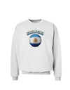 Soccer Ball Flag - Argentina Sweatshirt-Sweatshirt-TooLoud-White-Small-Davson Sales