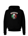 Soccer Ball Flag - Mexico Dark Hoodie Sweatshirt-Hoodie-TooLoud-Black-Small-Davson Sales