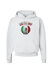 Soccer Ball Flag - Mexico Hoodie Sweatshirt-Hoodie-TooLoud-White-Small-Davson Sales