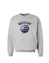 Soccer Ball Flag - Uruguay Sweatshirt-Sweatshirt-TooLoud-AshGray-Small-Davson Sales