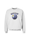 Soccer Ball Flag - Uruguay Sweatshirt-Sweatshirt-TooLoud-White-Small-Davson Sales