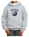 Soccer Ball Flag - Uruguay Youth Hoodie Pullover Sweatshirt-Youth Hoodie-TooLoud-Ash-XS-Davson Sales