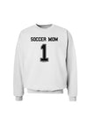 Soccer Mom Jersey Sweatshirt-Sweatshirts-TooLoud-White-Small-Davson Sales