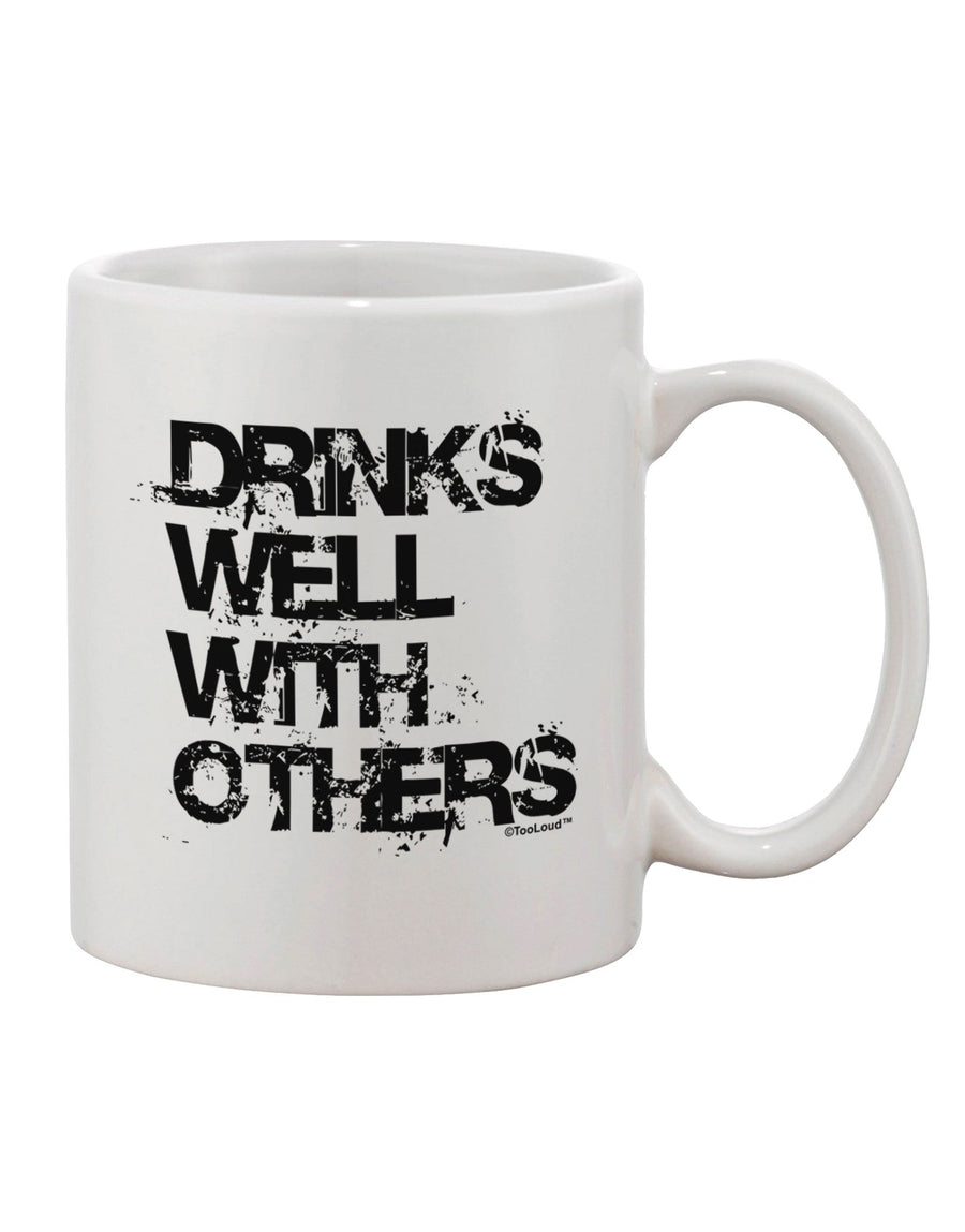 Socially Compatible 11 oz Coffee Mug - TooLoud-11 OZ Coffee Mug-TooLoud-White-Davson Sales