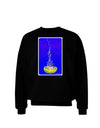 Solo Jellyfish Watercolor Adult Dark Sweatshirt-Sweatshirts-TooLoud-Black-Small-Davson Sales