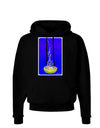 Solo Jellyfish Watercolor Dark Hoodie Sweatshirt-Hoodie-TooLoud-Black-Small-Davson Sales