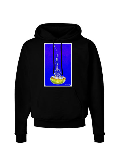 Solo Jellyfish Watercolor Dark Hoodie Sweatshirt-Hoodie-TooLoud-Black-Small-Davson Sales