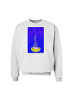 Solo Jellyfish Watercolor Sweatshirt-Sweatshirts-TooLoud-White-Small-Davson Sales