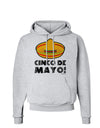 Sombrero Design - Cinco de Mayo Hoodie Sweatshirt by TooLoud-Hoodie-TooLoud-AshGray-Small-Davson Sales