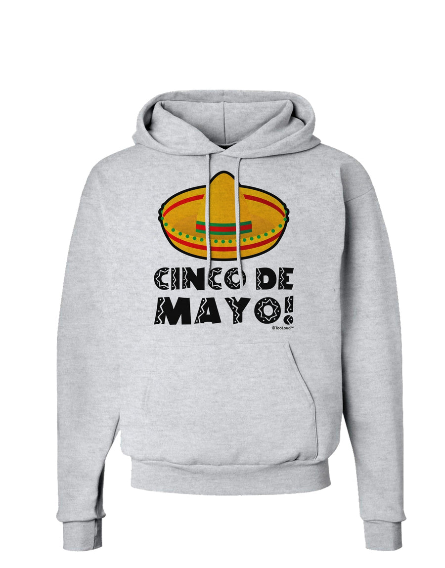 Sombrero Design - Cinco de Mayo Hoodie Sweatshirt by TooLoud-Hoodie-TooLoud-White-Small-Davson Sales