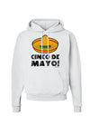 Sombrero Design - Cinco de Mayo Hoodie Sweatshirt by TooLoud-Hoodie-TooLoud-White-Small-Davson Sales