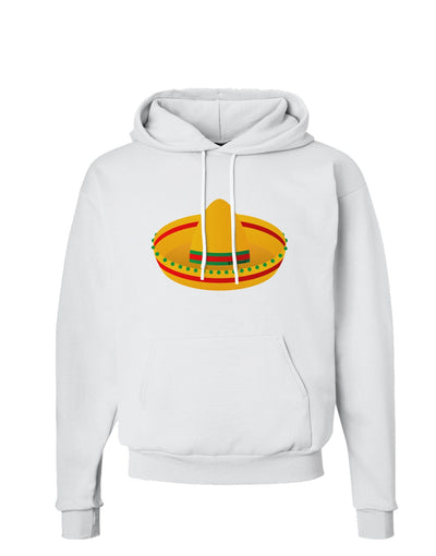 Sombrero Design Hoodie Sweatshirt by TooLoud-Hoodie-TooLoud-White-Small-Davson Sales