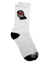 Sophisticated and Intellectual Adult Crew Socks - TooLoud-Socks-TooLoud-White-Ladies-4-6-Davson Sales