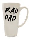 Sophisticated Conical Latte Coffee Mug for Discerning Dads - TooLoud-Conical Latte Mug-TooLoud-White-Davson Sales