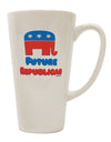 Sophisticated Conical Latte Coffee Mug for the Future Republican - TooLoud-Conical Latte Mug-TooLoud-White-Davson Sales