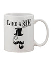 Sophisticated Elegance - Exquisite Printed 11 oz Coffee Mug - TooLoud-11 OZ Coffee Mug-TooLoud-White-Davson Sales