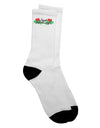 Sophisticated Holly Adult Crew Socks - TooLoud-Socks-TooLoud-White-Ladies-4-6-Davson Sales