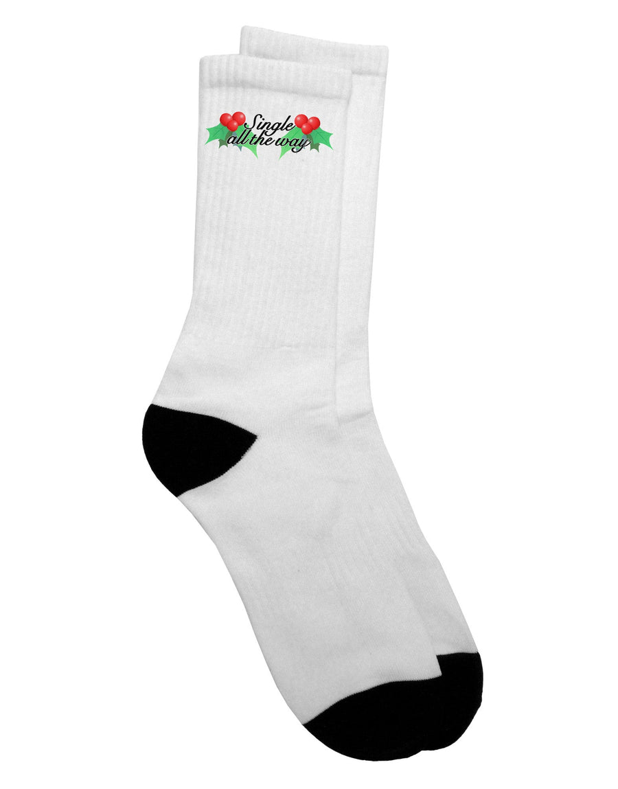 Sophisticated Holly Adult Crew Socks - TooLoud-Socks-TooLoud-White-Ladies-4-6-Davson Sales