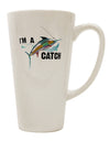 Sophisticated Swordfish 16 Ounce Conical Latte Coffee Mug - TooLoud-Conical Latte Mug-TooLoud-White-Davson Sales