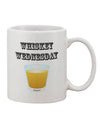 Sophisticated Whiskey Wednesday Design - Exquisite Text Printed 11 oz Coffee Mug by TooLoud-11 OZ Coffee Mug-TooLoud-White-Davson Sales