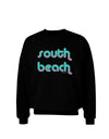 South Beach Color Scheme Design Adult Dark Sweatshirt by TooLoud-Sweatshirts-TooLoud-Black-Small-Davson Sales