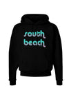 South Beach Color Scheme Design Dark Hoodie Sweatshirt by TooLoud-Hoodie-TooLoud-Black-Small-Davson Sales