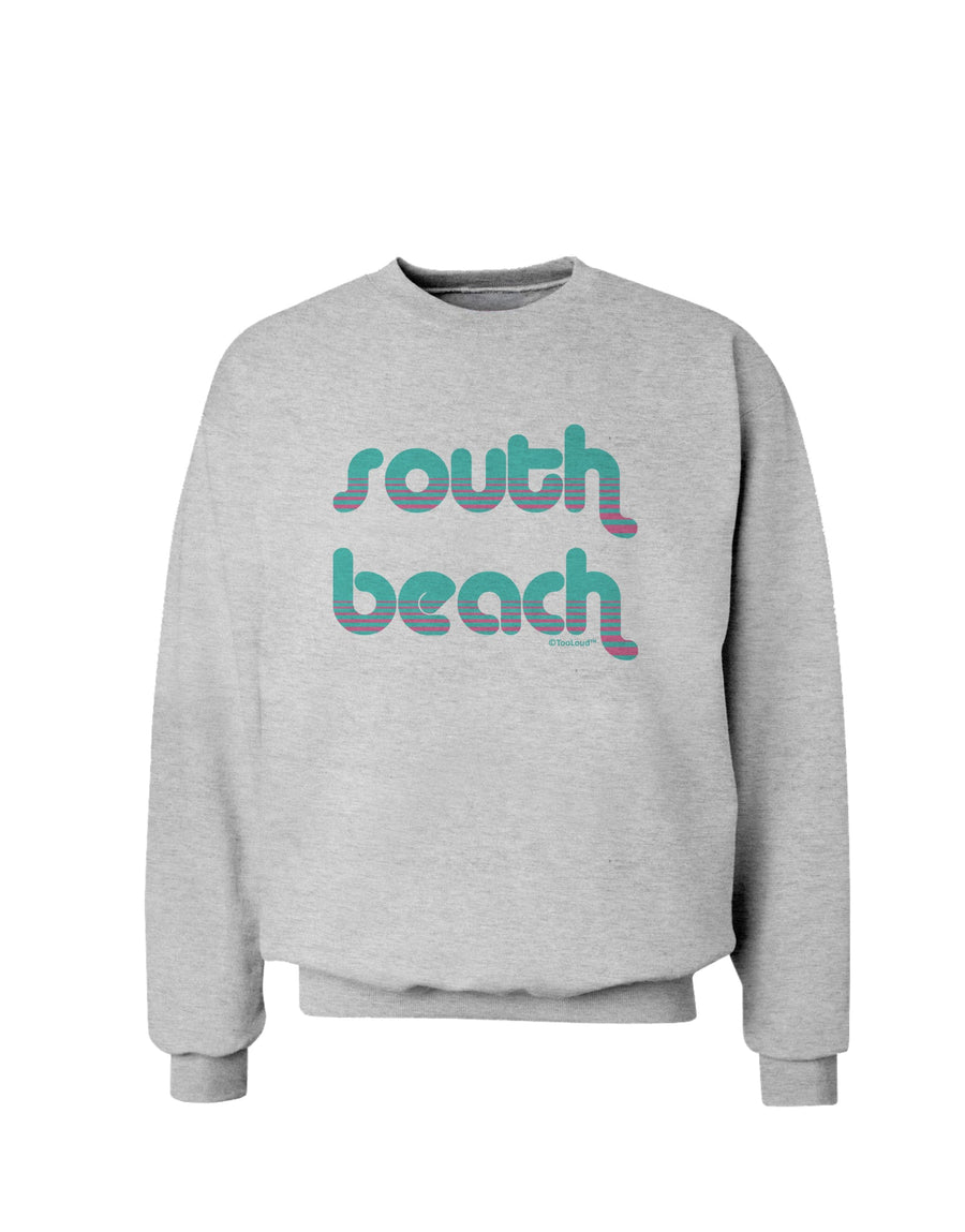 South Beach Color Scheme Design Sweatshirt by TooLoud-Sweatshirts-TooLoud-White-Small-Davson Sales