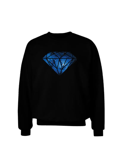 Space Diamond Adult Dark Sweatshirt-Sweatshirts-TooLoud-Black-Small-Davson Sales