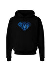 Space Diamond Dark Hoodie Sweatshirt-Hoodie-TooLoud-Black-Small-Davson Sales