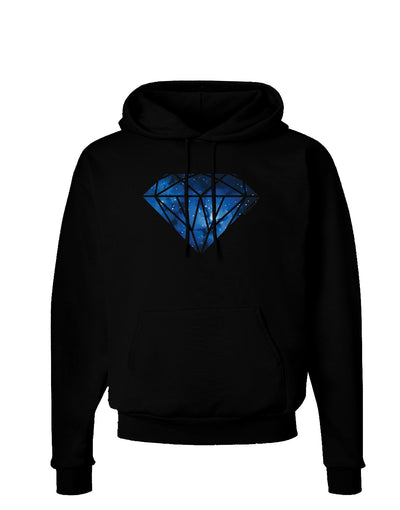 Space Diamond Dark Hoodie Sweatshirt-Hoodie-TooLoud-Black-Small-Davson Sales